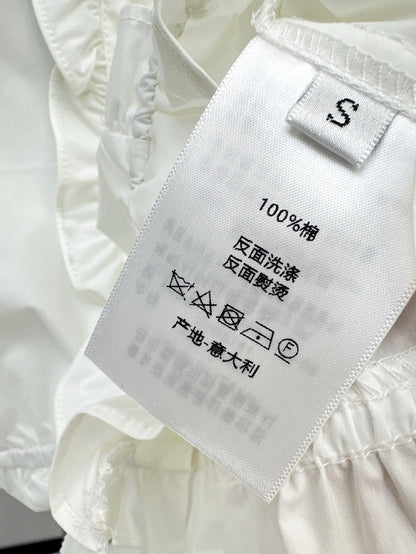 D 25ss ruffle vest