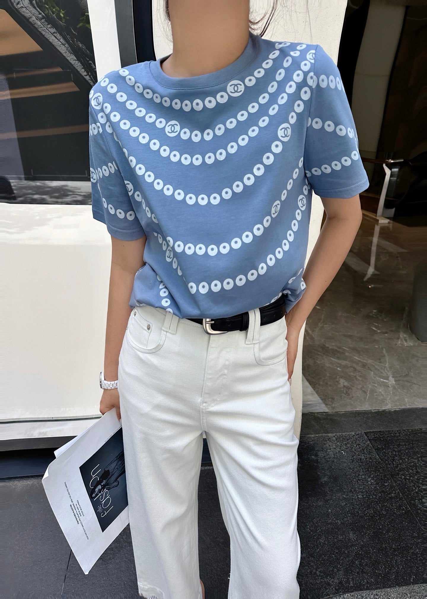 ch 25ss print t-shirt
