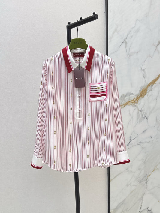 G 25ss silk shirt