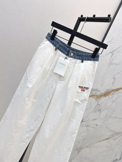 Alexand 25ss embroidered pants