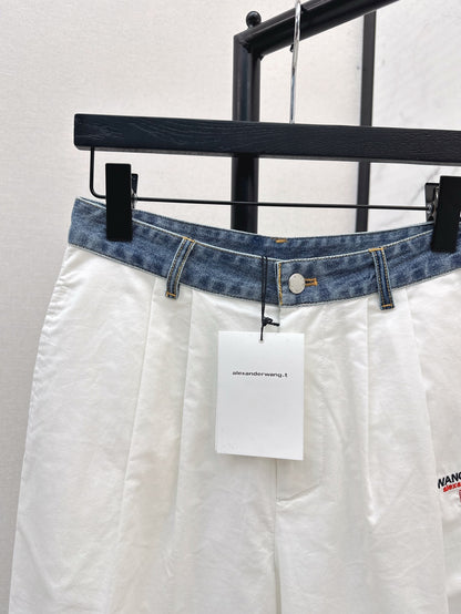 Alexand 25ss embroidered pants