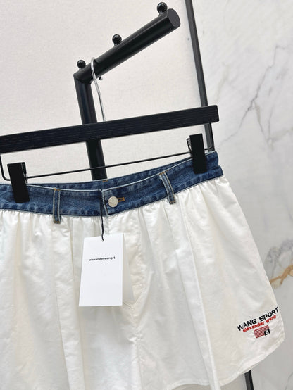 Alexand 25ss embroidered skirt