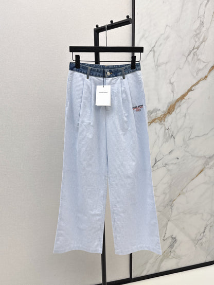 Alexand 25ss embroidered pants