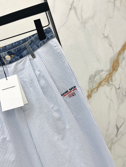 Alexand 25ss embroidered pants