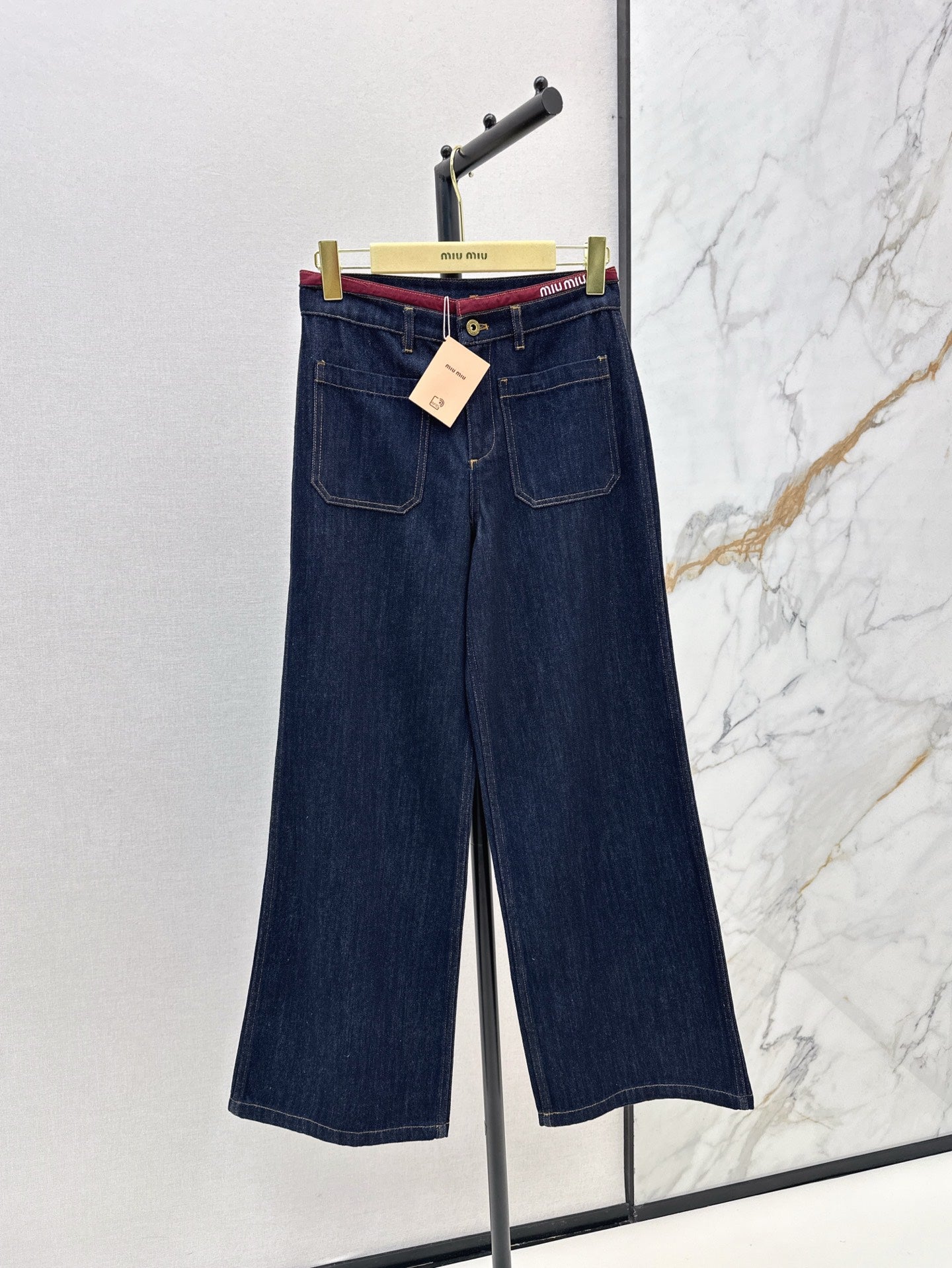 Mi 25ss embroidered jeans