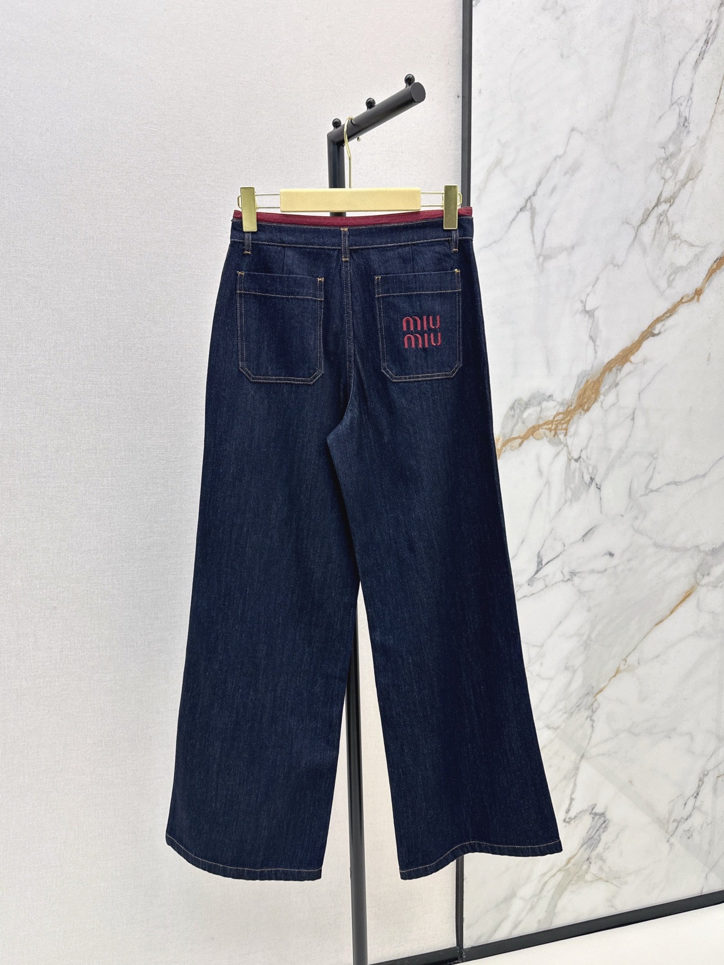 Mi 25ss embroidered jeans