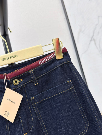 Mi 25ss embroidered jeans