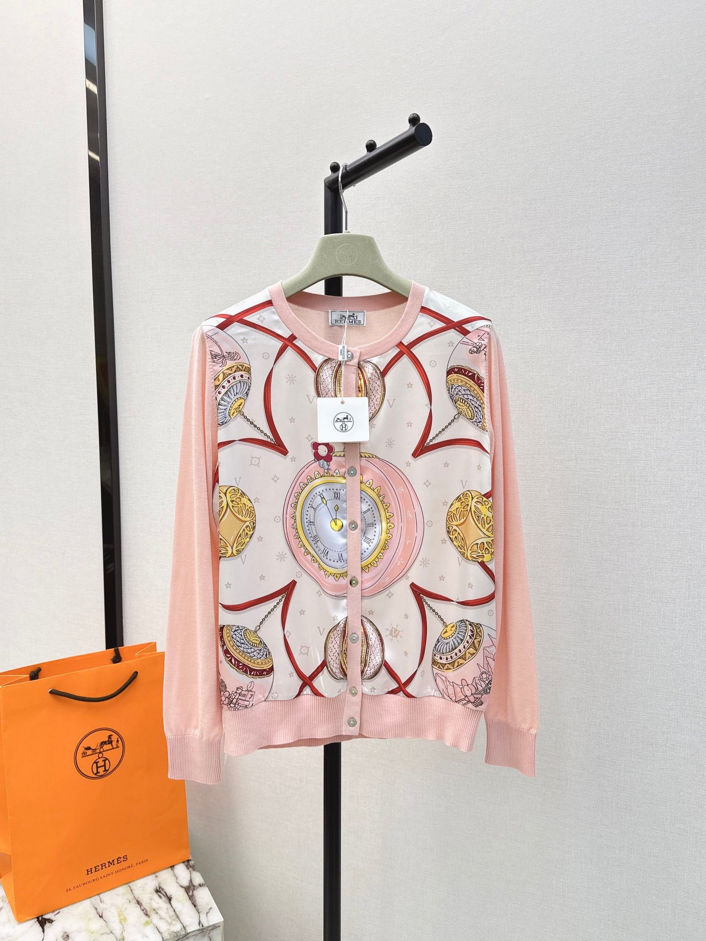 H 24ss tencel cardigan