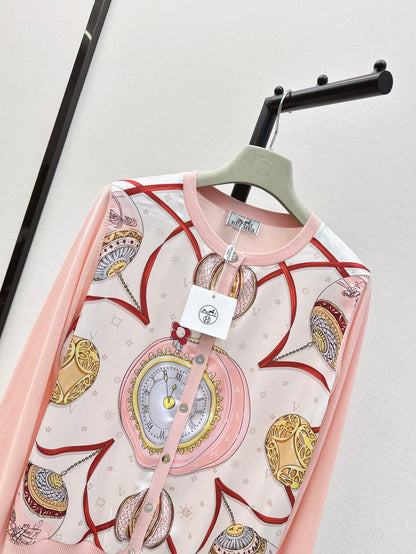H 24ss tencel cardigan
