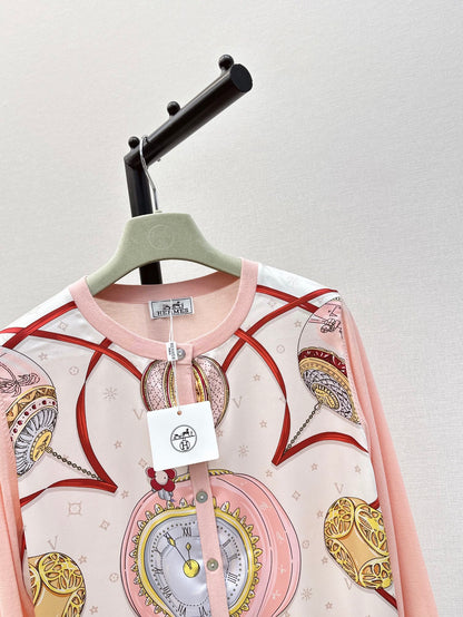 H 24ss tencel cardigan