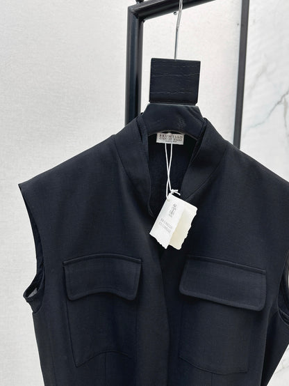 brun 25ss vest jacket