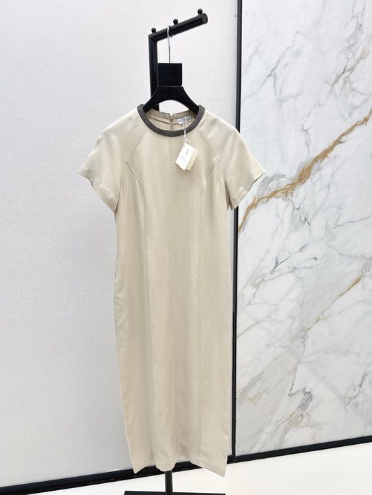 brun 25ss linen dress