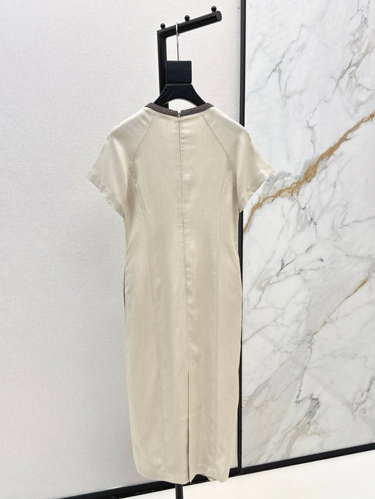 brun 25ss linen dress