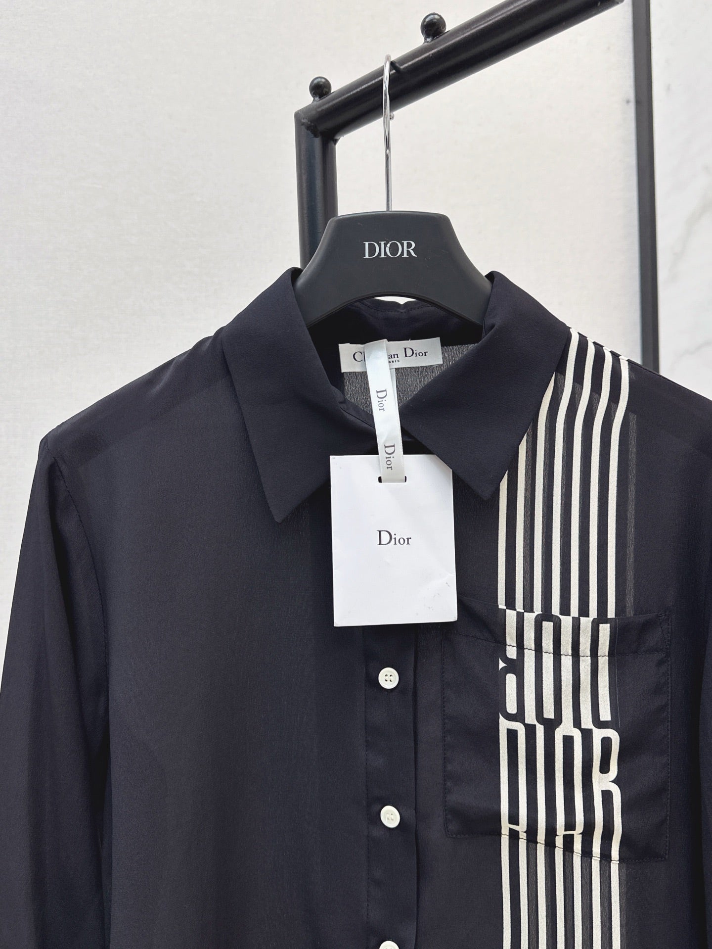 D 25ss miss silk shirt