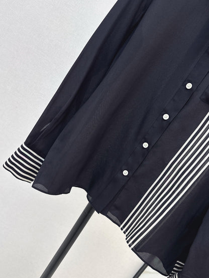 D 25ss miss silk shirt
