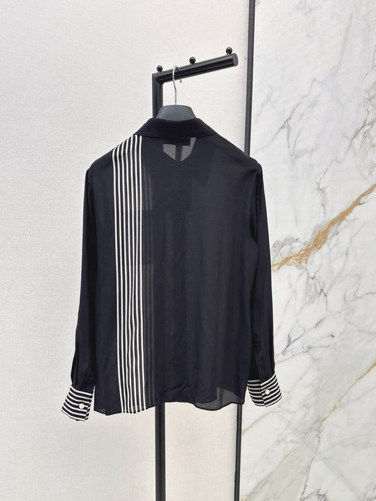 D 25ss miss silk shirt