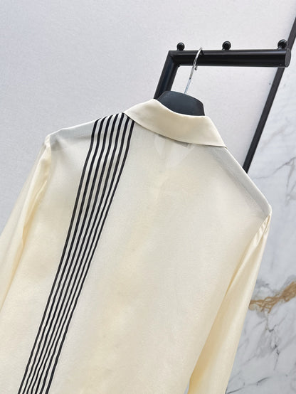 D 25ss miss silk shirt