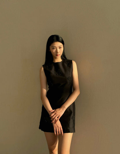 Val 25ss embroidered dress