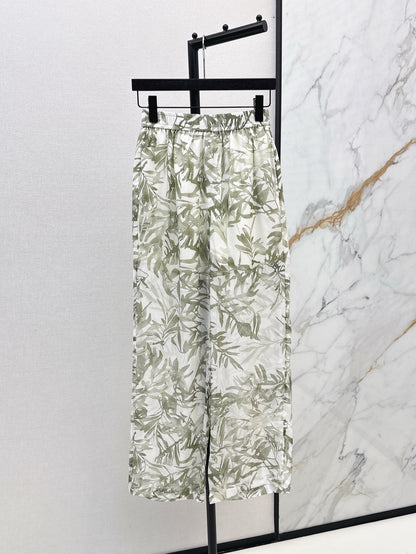 bru 25SS silk pants