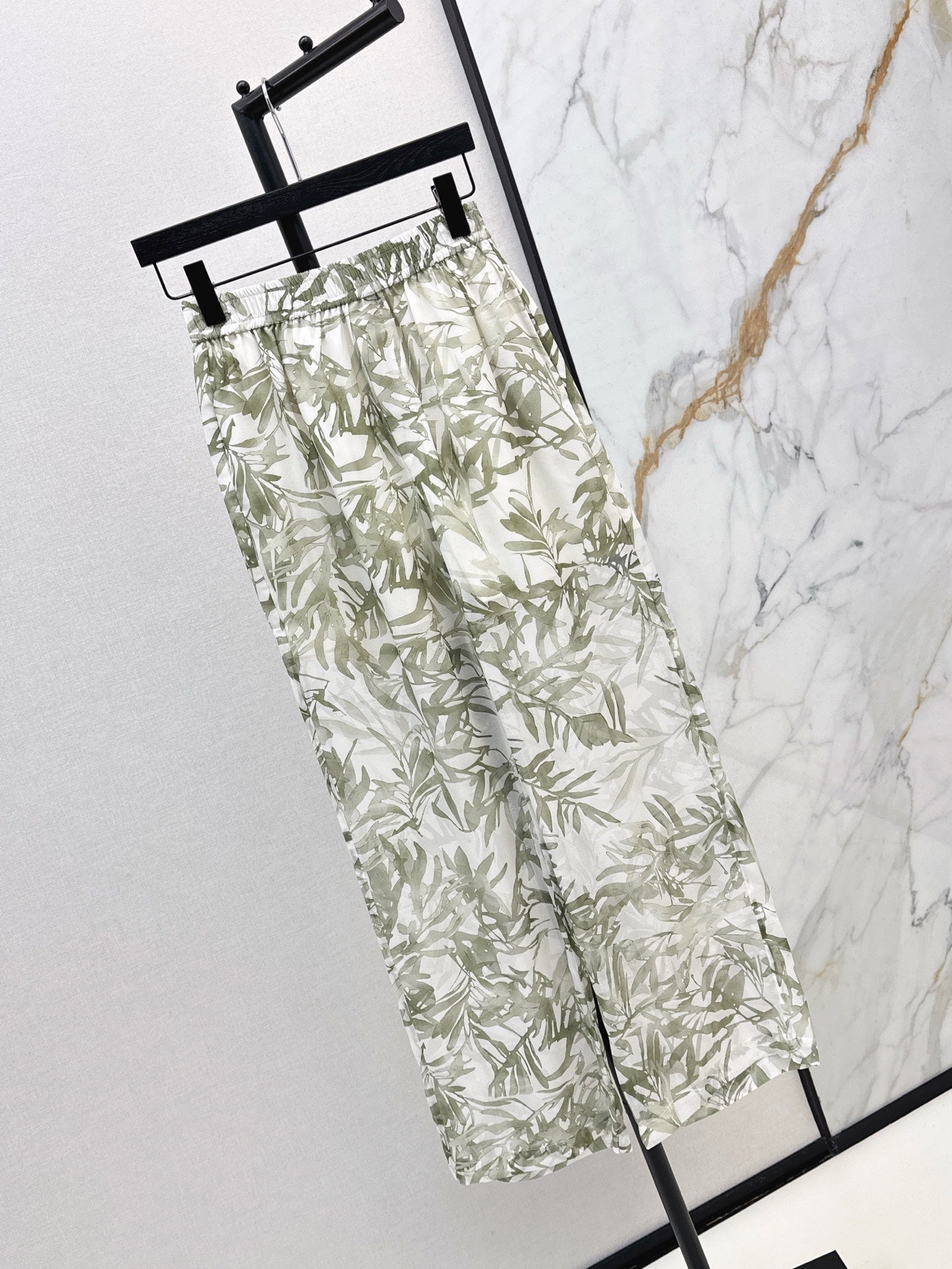 bru 25SS silk pants