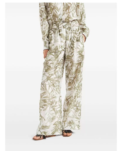 bru 25SS silk pants