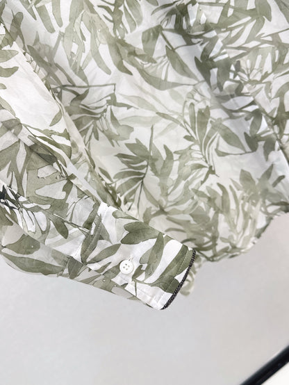 bru 25SS silk shirt