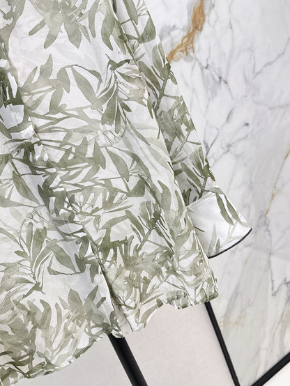 bru 25SS silk shirt