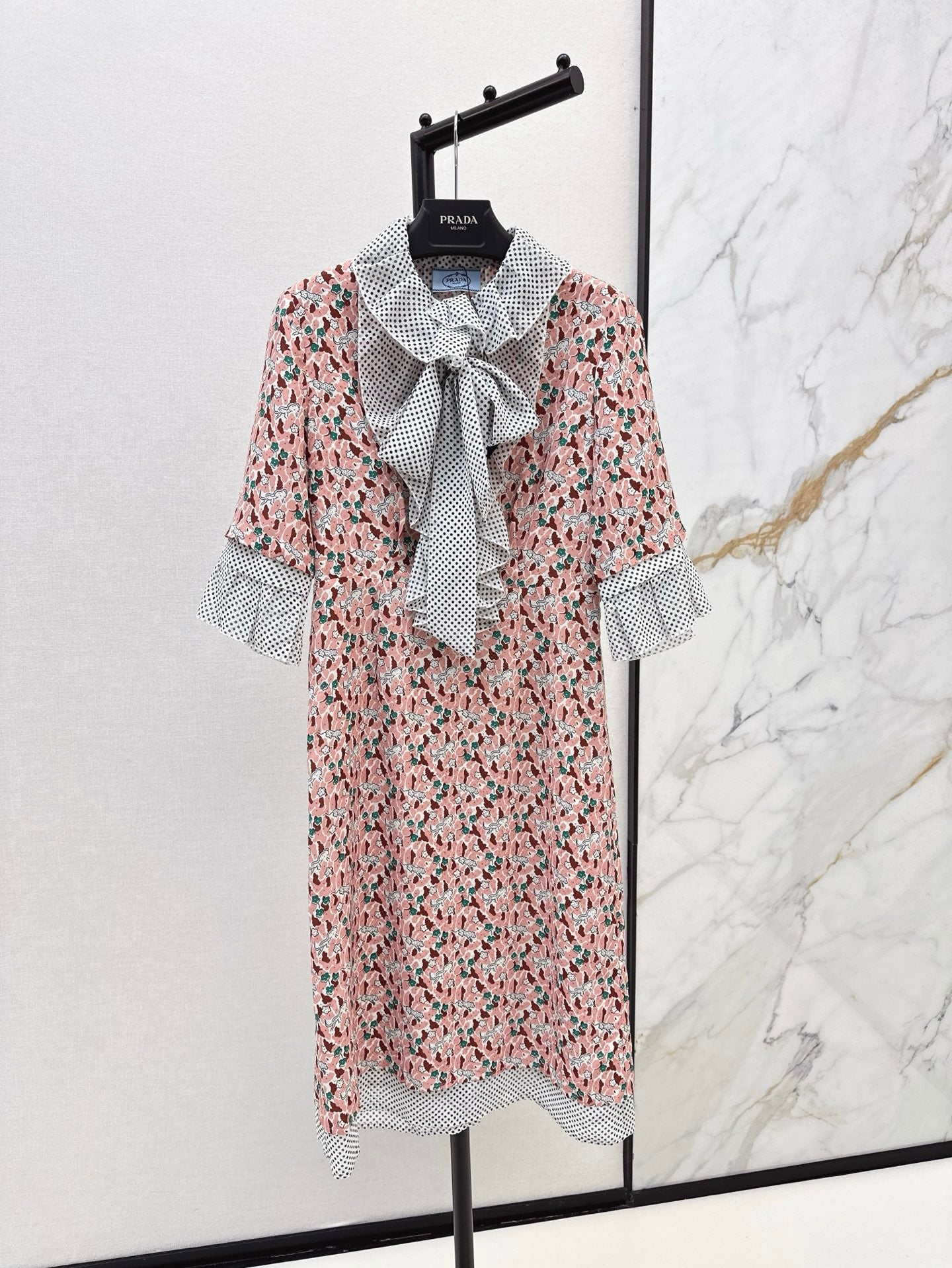 p 25SS floral dress