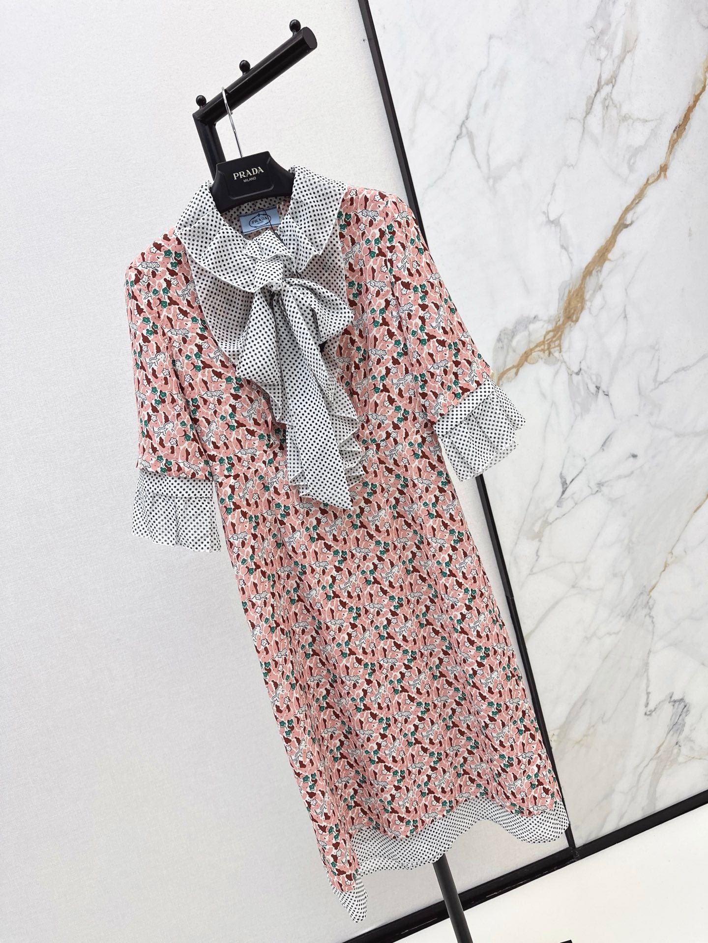 p 25SS floral dress