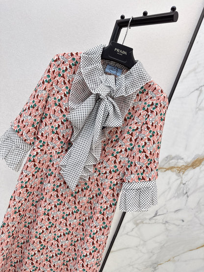 p 25SS floral dress