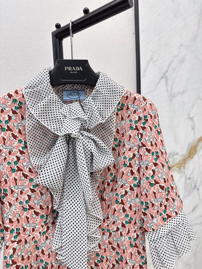 p 25SS floral dress