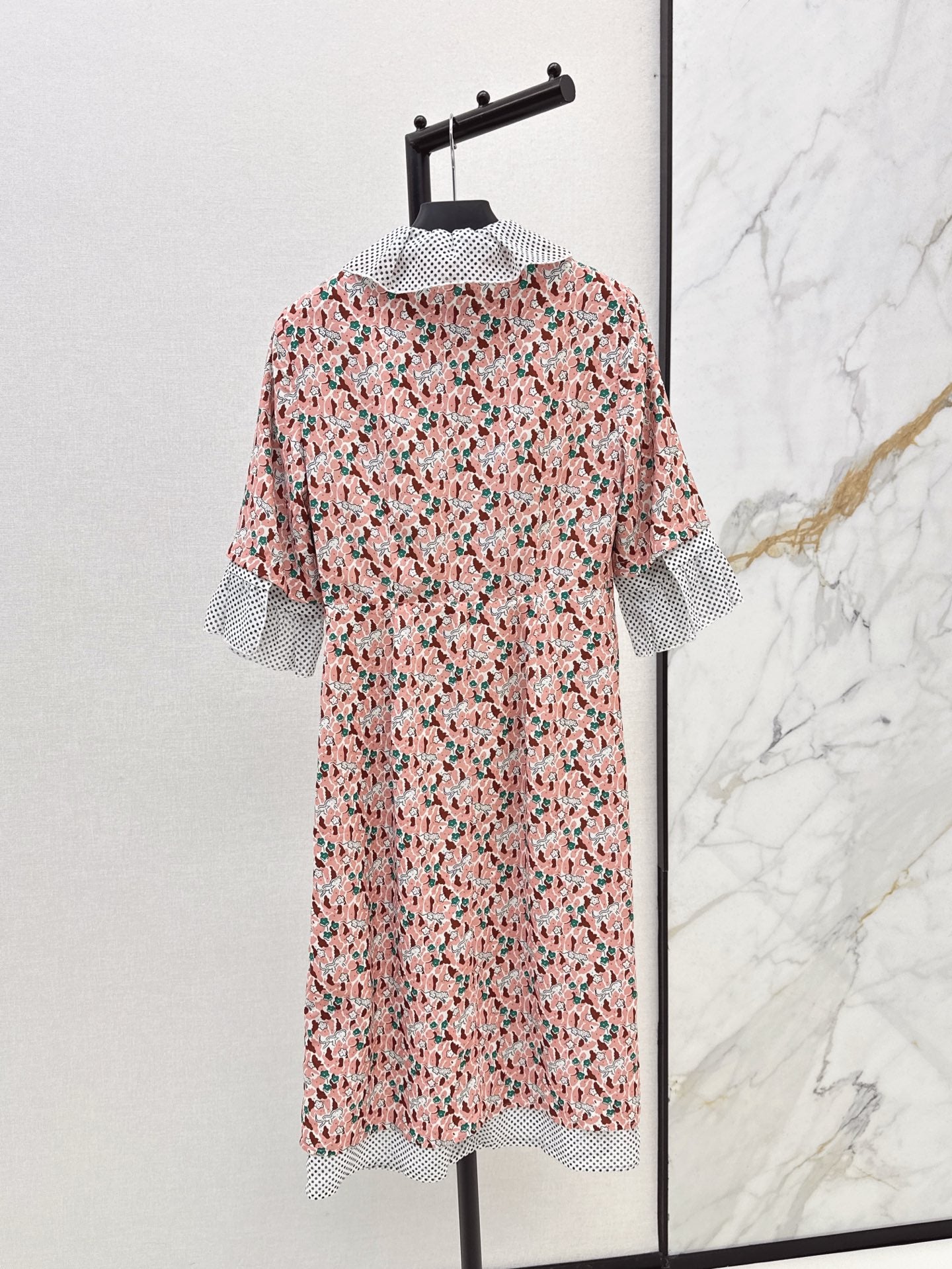 p 25SS floral dress