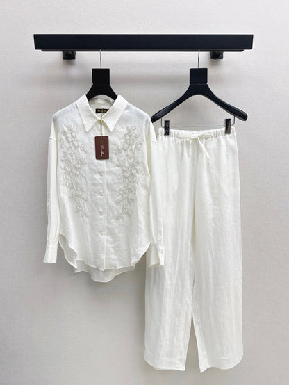 Lo 25ss linen suit