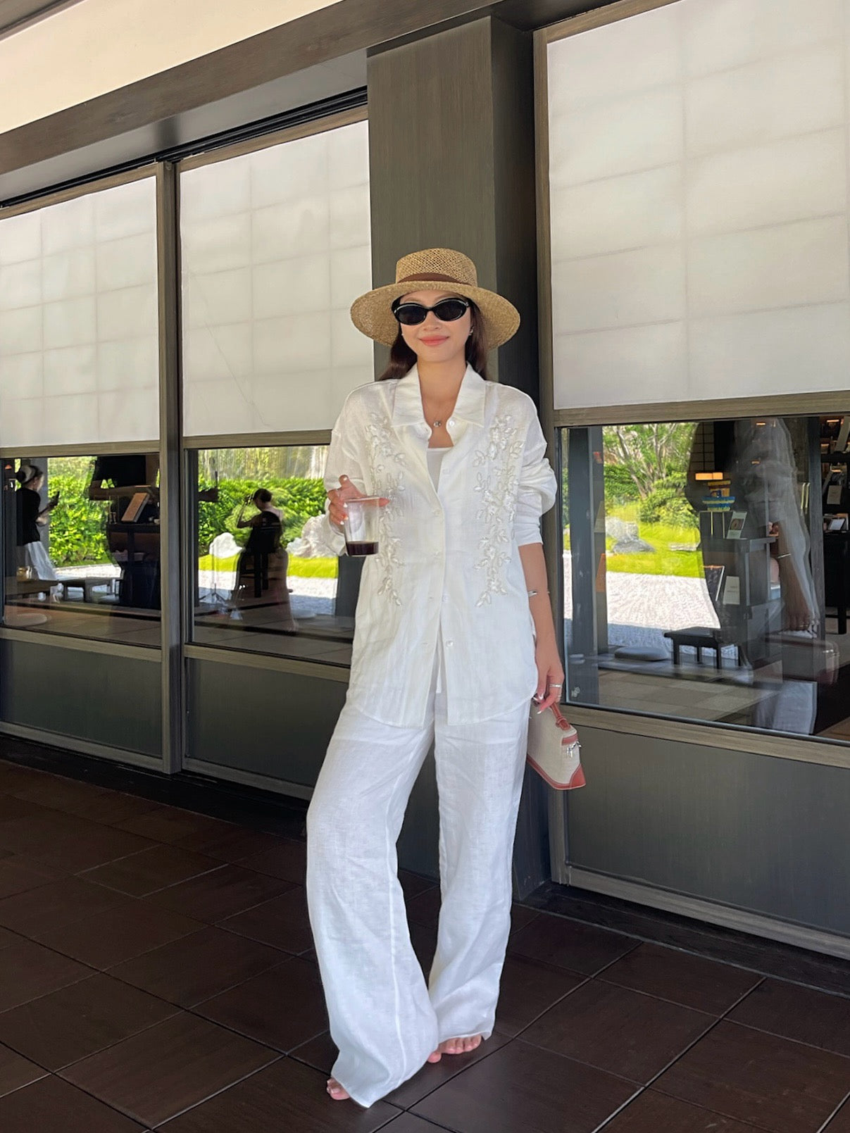 Lo 25ss linen suit
