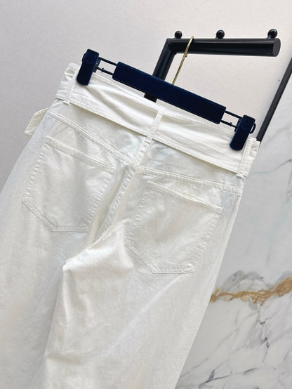L 25ss belt jeans