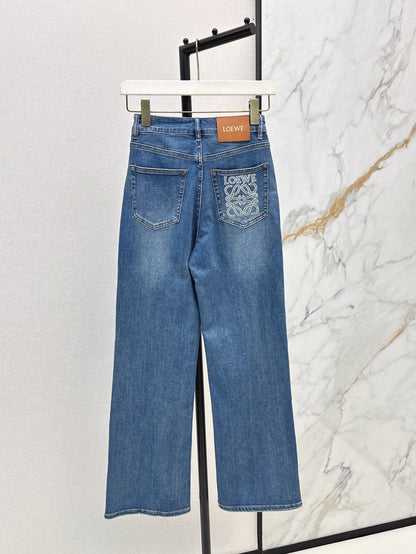 Lo 25ss embroidered jeans