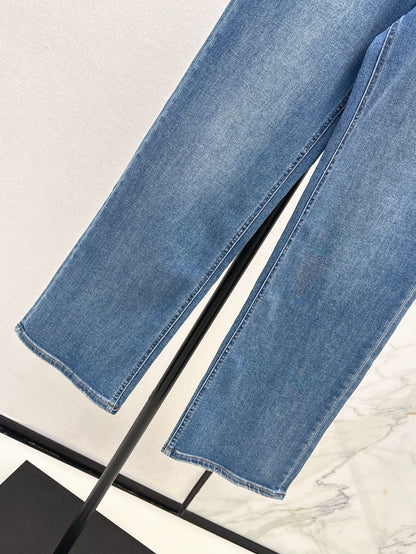 Lo 25ss embroidered jeans