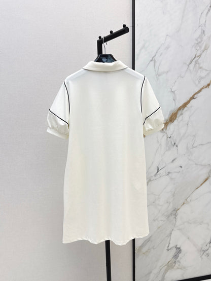 Ce 25ss embroidered dress