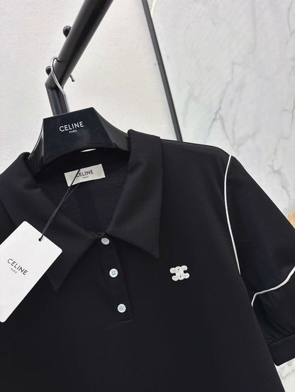 Ce 25ss embroidered dress