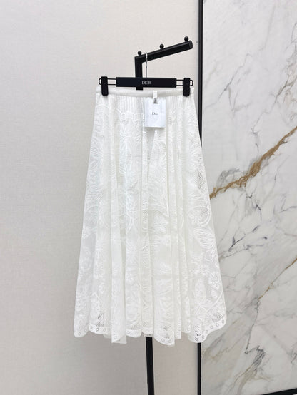 D 25ss lace skirt