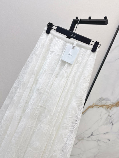 D 25ss lace skirt