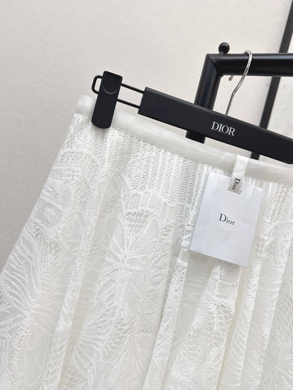 D 25ss lace skirt