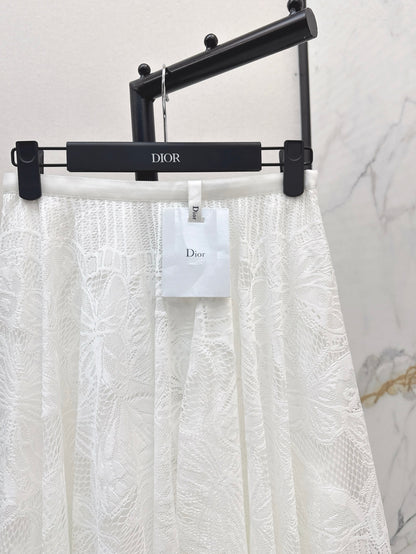 D 25ss lace skirt