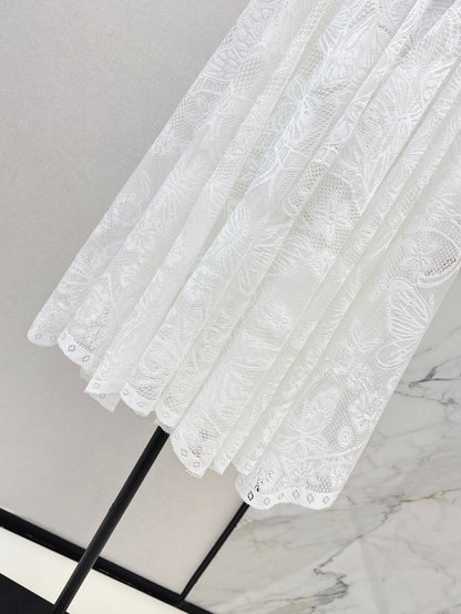 D 25ss lace skirt