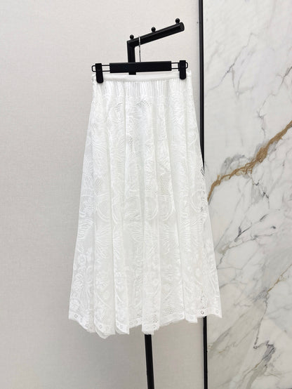 D 25ss lace skirt