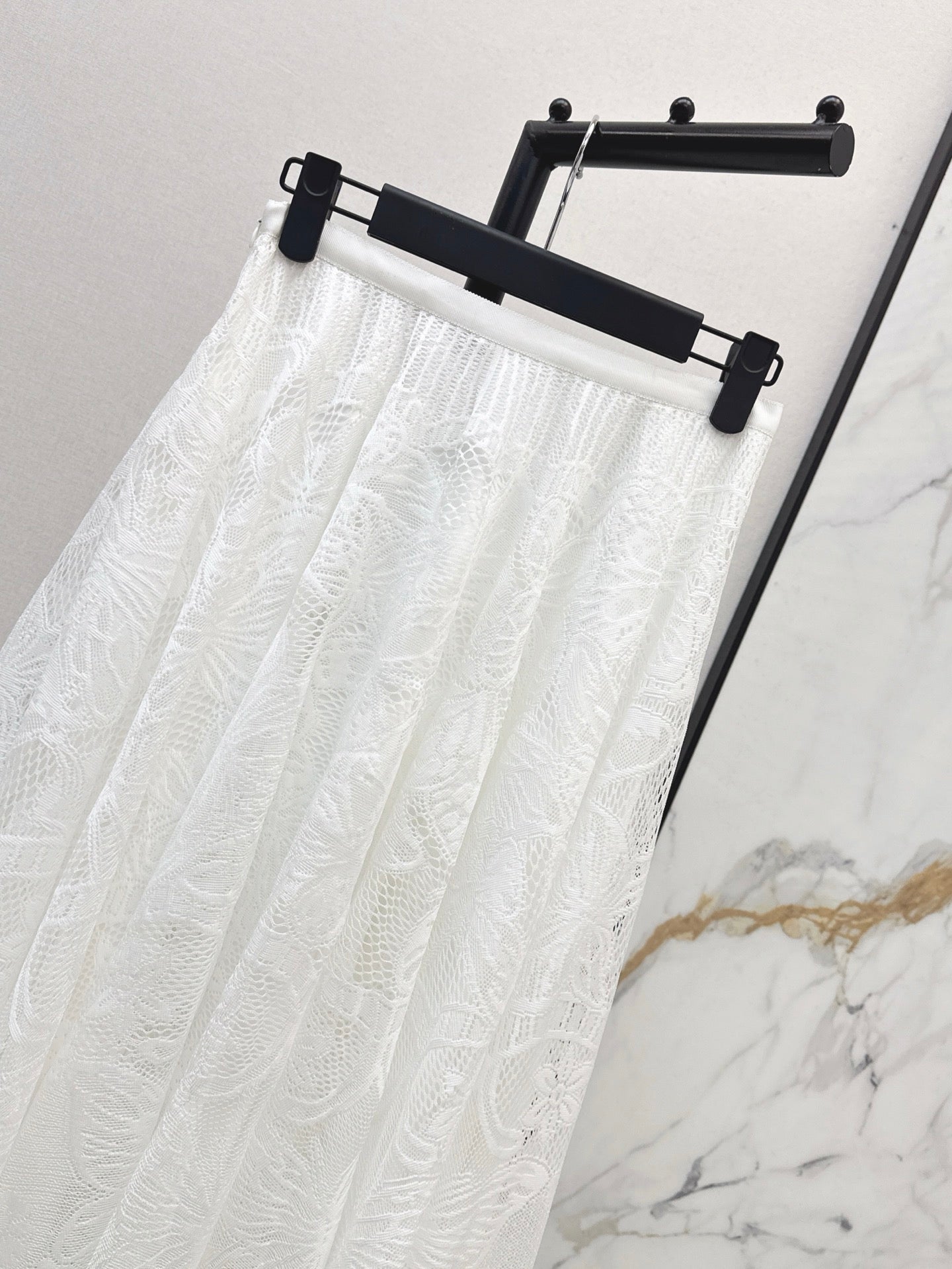 D 25ss lace skirt