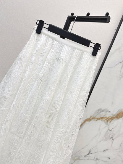 D 25ss lace skirt
