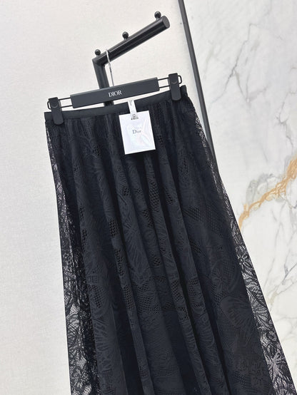 D 25ss lace skirt