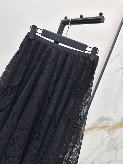 D 25ss lace skirt