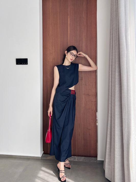 Loe 25ss pleated set